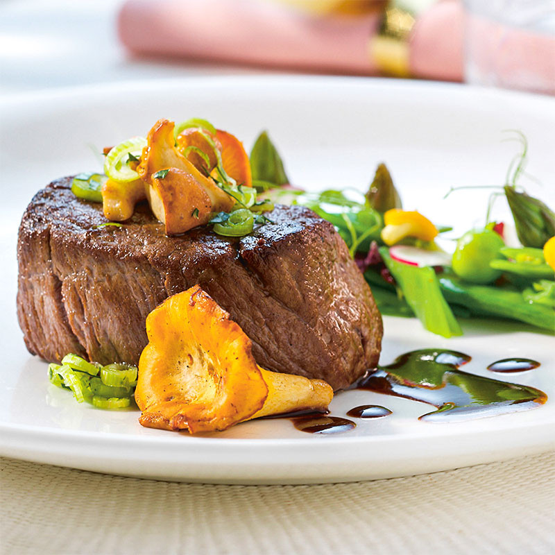 Rezept Irish Beef Tournedos mit Pilzen